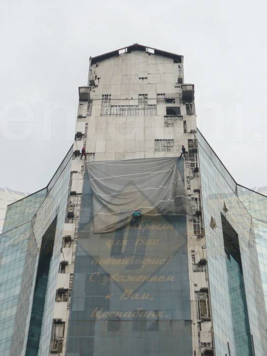 Монтаж демонтаж банеров Алматы, фотография 10