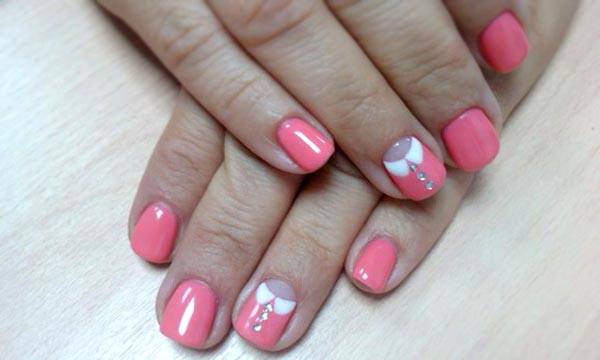 Акция Гелевое покрытие+маникюр+дизайн 2000тг, фотография 4