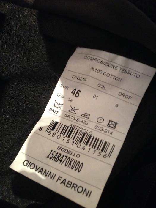 Продаю мужской костюм из бархата GIOVANNI FABRONI., фотография 3