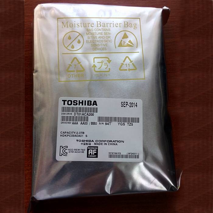 HDD 500Gb SATA III Toshiba, фотография 1