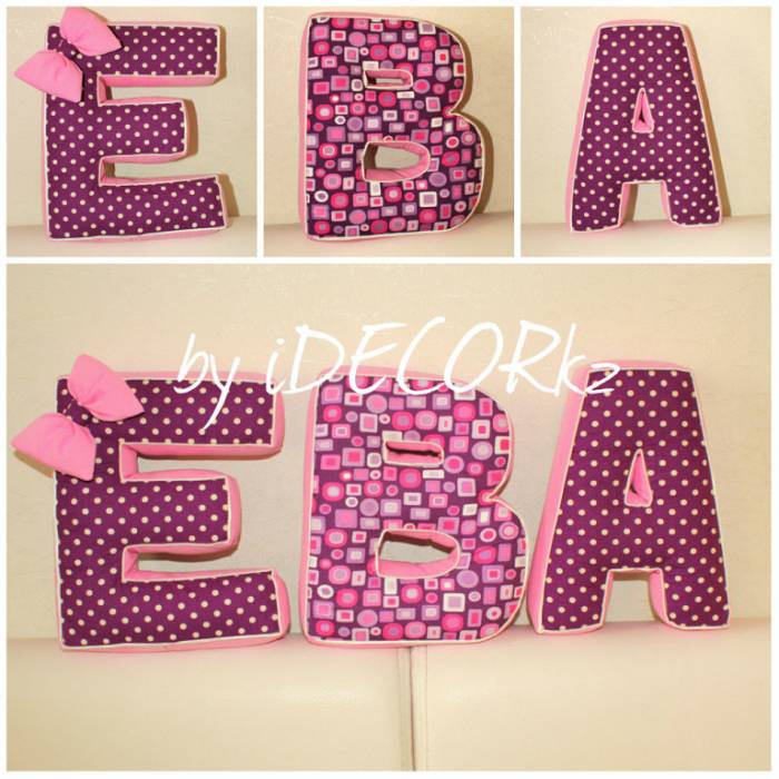 Мягкие буквы на заказ в Астане, фотография 4