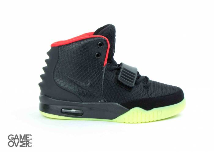 Nike Air Yeezy 2 Black/Pink, фотография 1