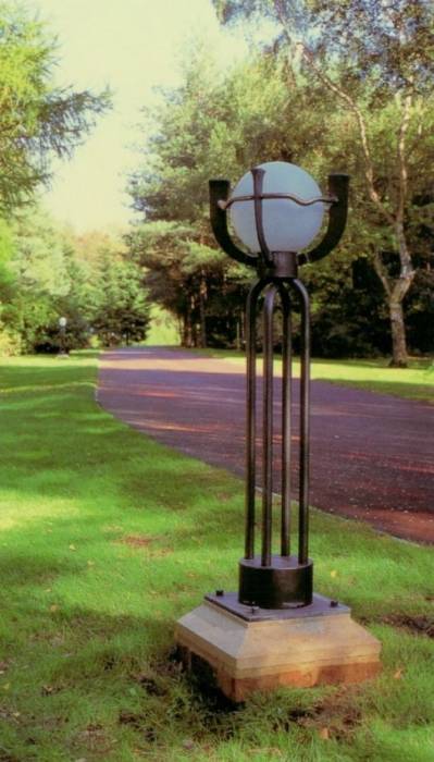 Кованые уличные фонари и настенные лампы, фотография 5