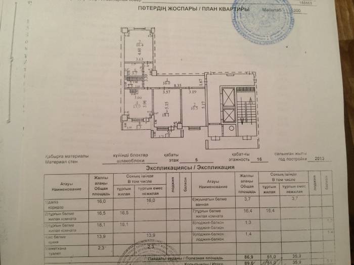 3-х комнатная квартира, Юго-Восток, фотография 1