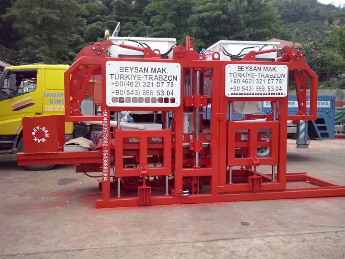 шлакоблочные станки, фотография 3