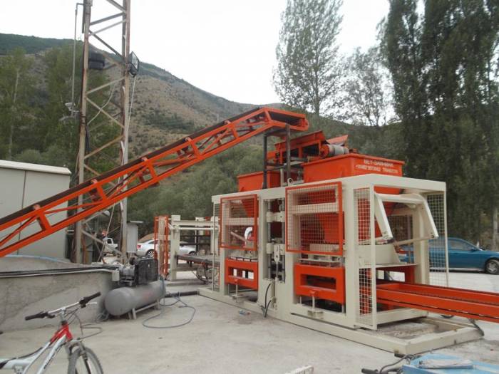 станки для производства шлакоблоков, фотография 3