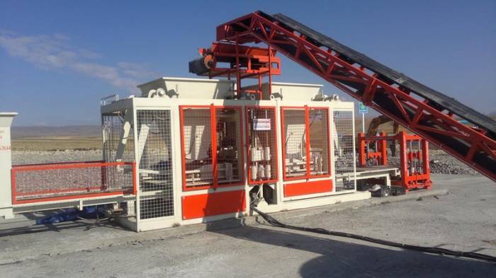 станки для производства шлакоблоков, фотография 5