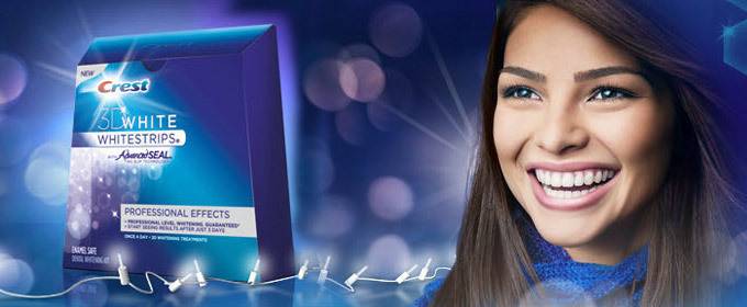 Отбеливающие полоски Crest 3D whitestrips, фотография 1