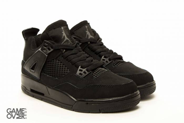 Nike Air Jordan Retro 4 Black, фотография 5