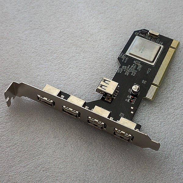 Переходник PCI на 5 USB, фотография 1