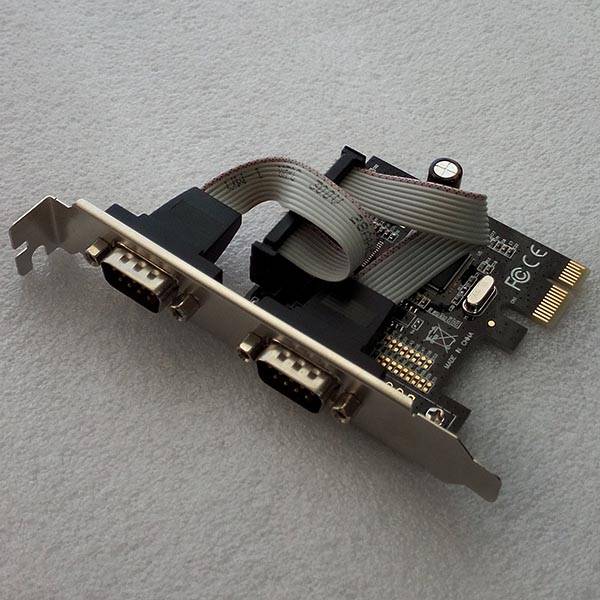 Переходник PCI-E на 2 x RS-232 (COM порт), фотография 1