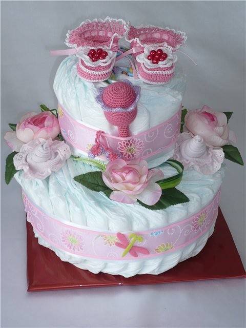 Торты из памперсов.Бейби букеты, фотография 7