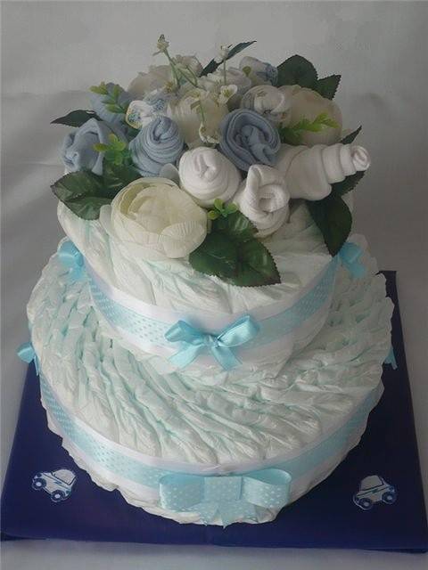 Торты из памперсов.Бейби букеты, фотография 8