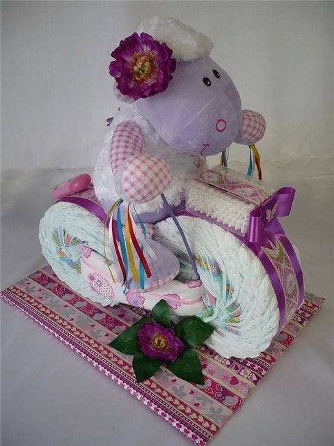 Торты из памперсов.Бейби букеты, фотография 10