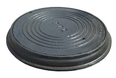 Люк чугунный телефонный ГТС тип «Л» с замком ГОСТ 8591-76, фотография 1