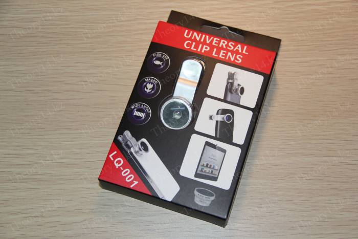 Линза для телефона Fisheye 3in1 (4 цвета), фотография 2