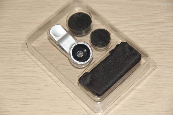 Линза для телефона Fisheye 3in1 (4 цвета), фотография 3