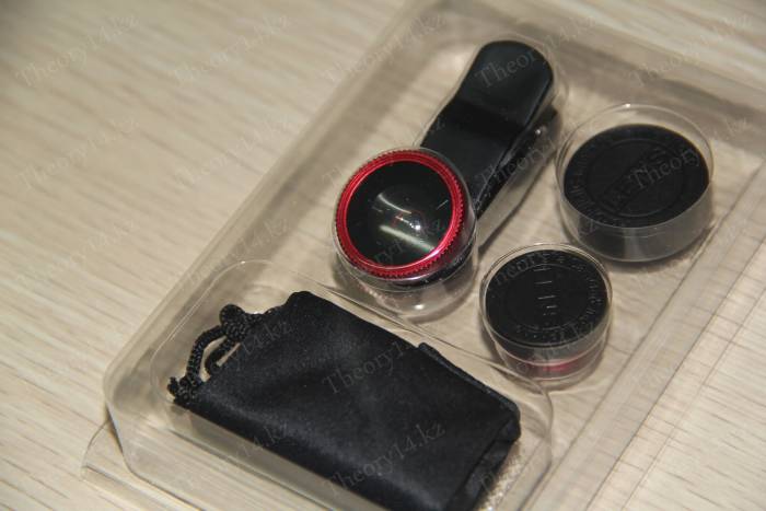 Линза для телефона Fisheye 3in1 (4 цвета), фотография 6