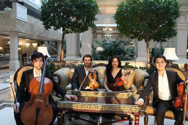 Струнный квартет Алматы на фуршеты, свадьбы,презентации,оперетив,регестрацию и др. праздники, фотография 2