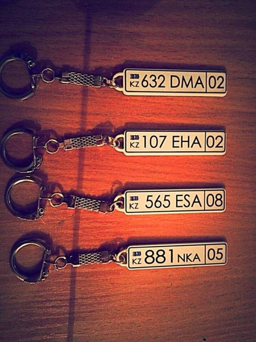 Качественные брелки с гос. Номером вашей машины, фотография 2