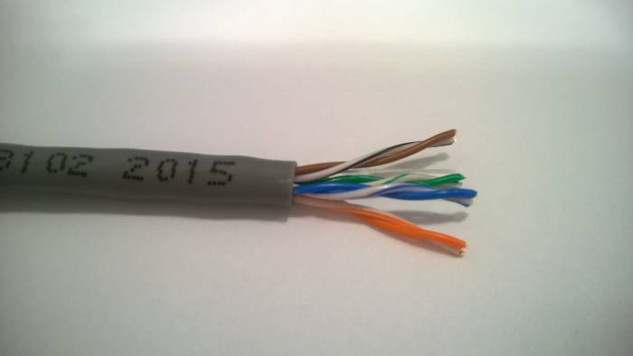 кабель cat.5E FTP, 4 пары, фотография 1