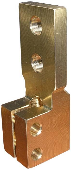 Токосъёмные контактные зажимы (лопатка) на трансформатор, фотография 4