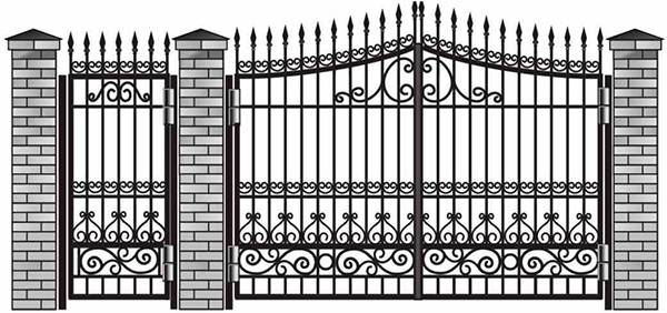 Кованые ворота на заказ, фотография 4