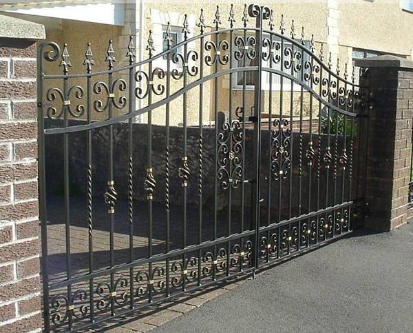 Кованые ворота на заказ, фотография 10