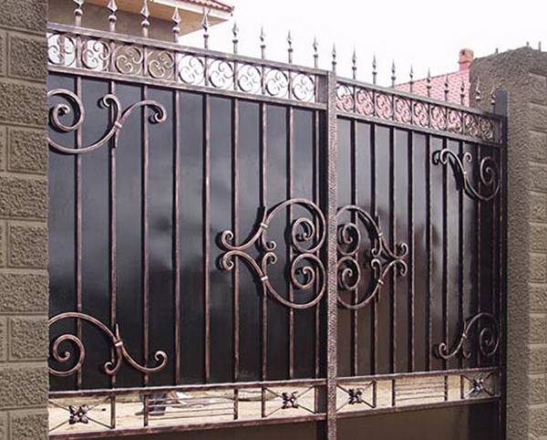 Кованые ворота на заказ, фотография 11