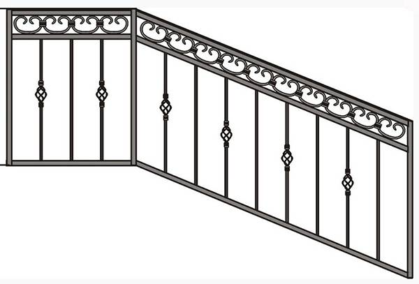 Кованые перила на заказ, фотография 7