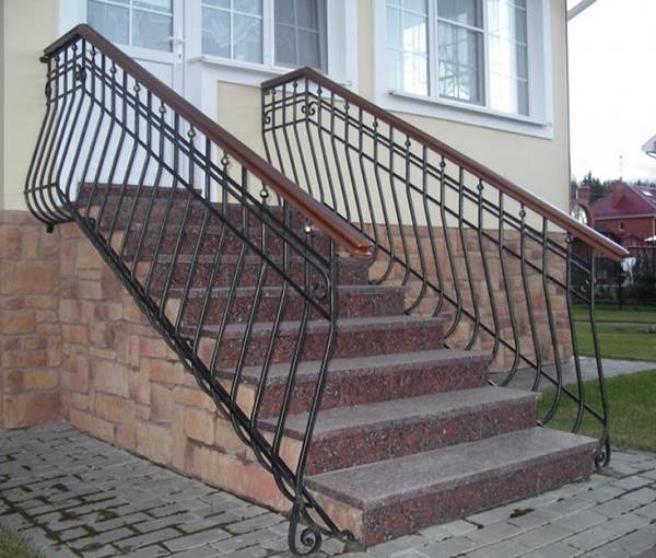 Кованые перила на заказ, фотография 9