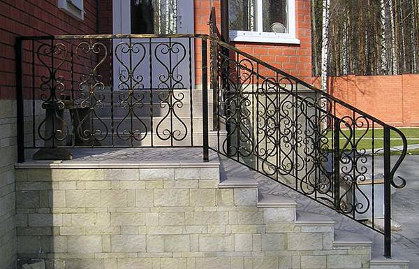 Кованые перила на заказ, фотография 10