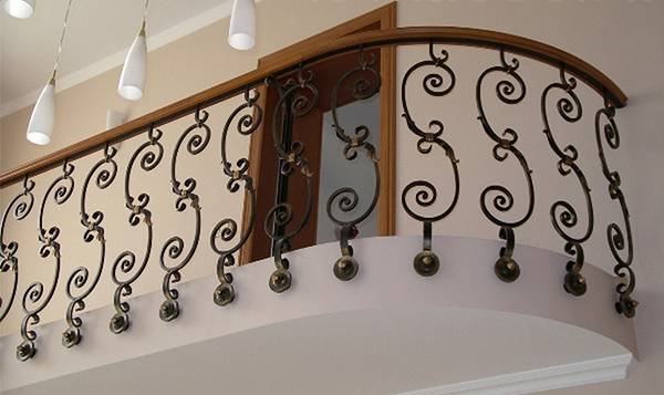 Кованые перила на заказ, фотография 11