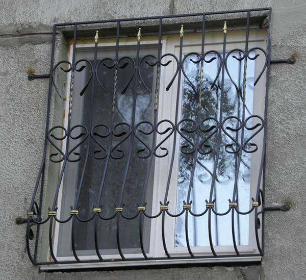Кованые решетки на заказ, фотография 1