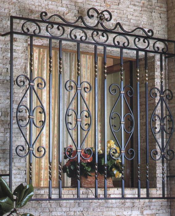 Кованые решетки на заказ, фотография 2