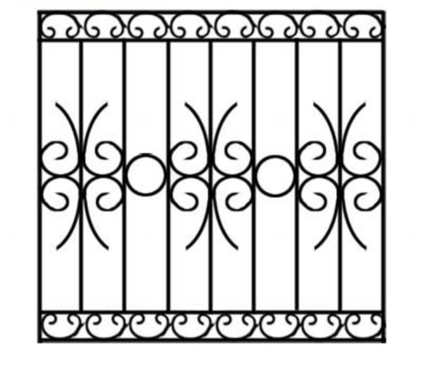 Кованые решетки на заказ, фотография 3