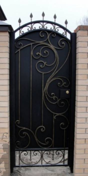 Кованые калитки на заказ, фотография 3