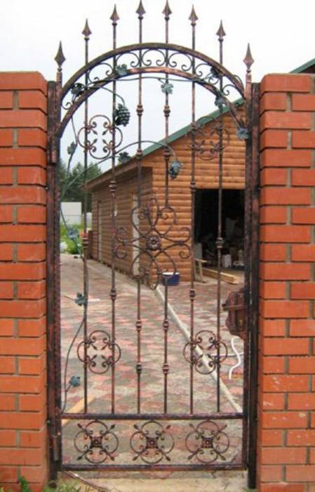 Кованые калитки на заказ, фотография 5