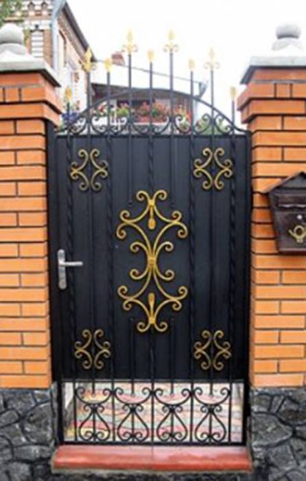 Кованые калитки на заказ, фотография 8