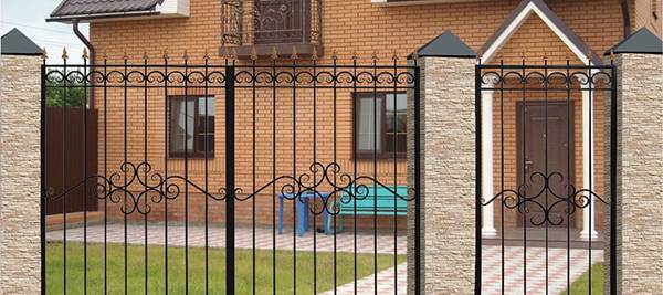 Кованые калитки на заказ, фотография 9