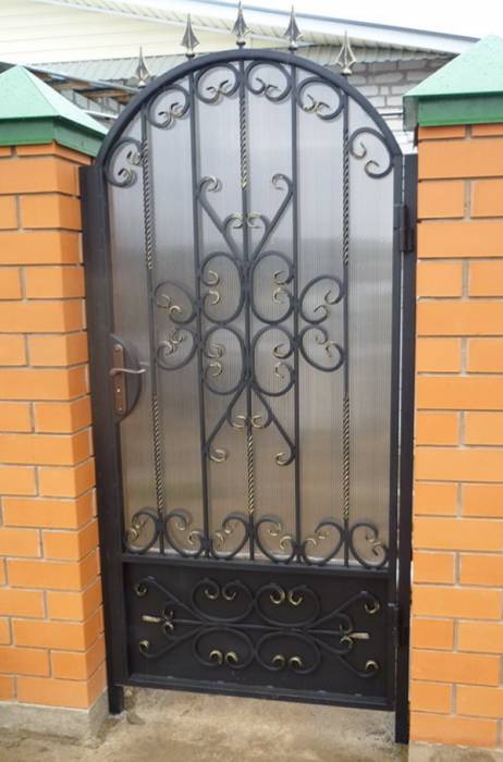 Кованые калитки на заказ, фотография 11