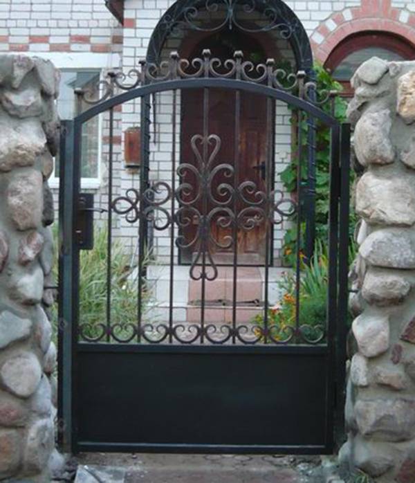 Кованые калитки на заказ, фотография 12
