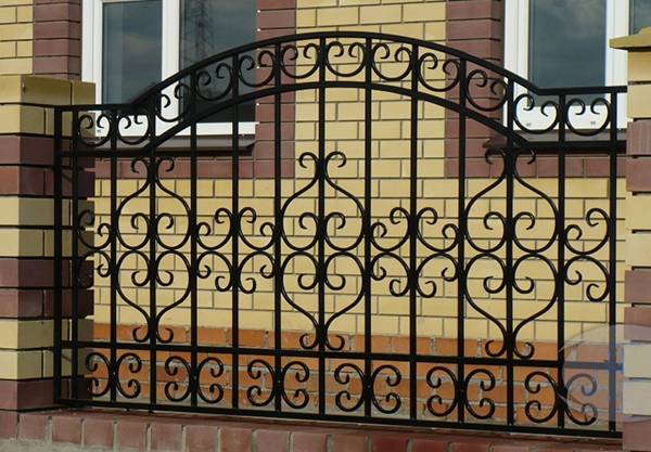 Кованый забор на заказ, фотография 1