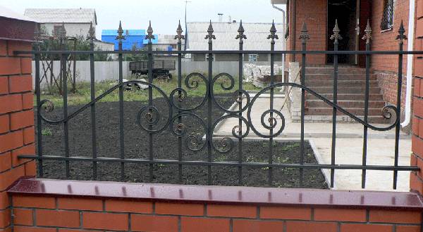 Кованый забор на заказ, фотография 4