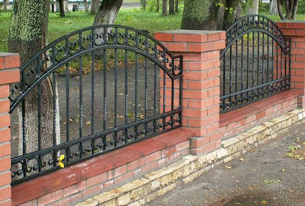 Кованый забор на заказ, фотография 11