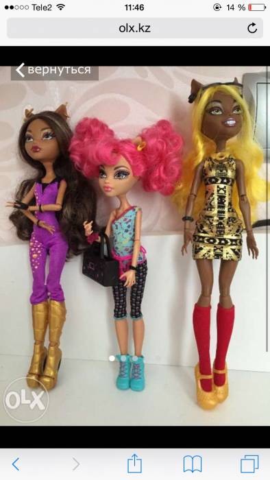 Куклы монстр хай оригинал, фотография 3
