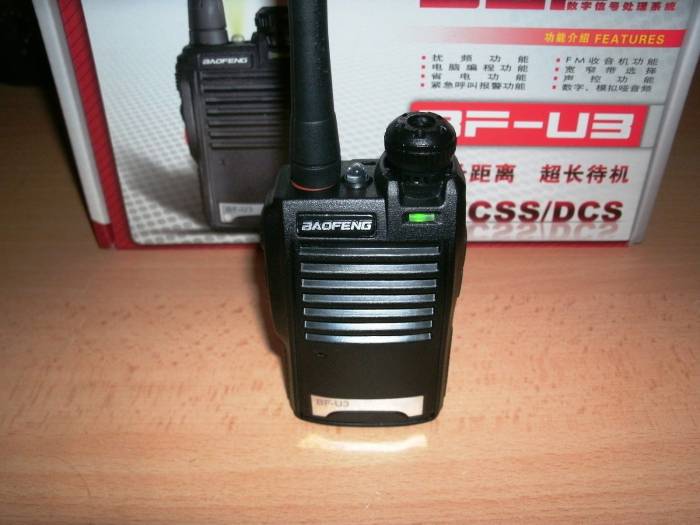 Рация Baofeng U3, фотография 3