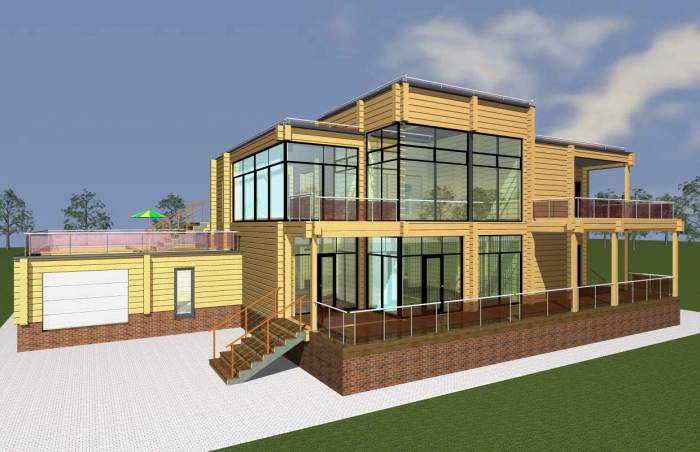 Профилированный брус, фотография 1