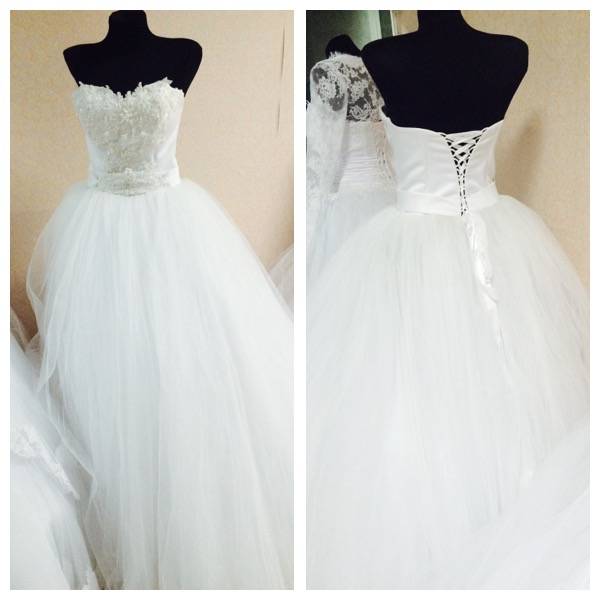 Свадебные платья Наш адрес: г. Алматы, ул. Рыскулова, 103/3, ТЦ Алатау, фотография 2