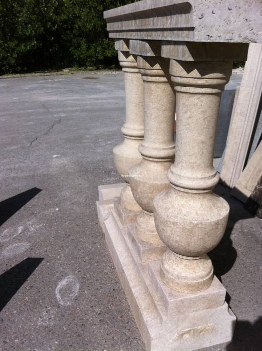 Балясины .Монтаж .Натуральный камень, фотография 4